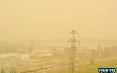 沙尘暴午后进入北京-喜欢记录沙尘暴影友注意了