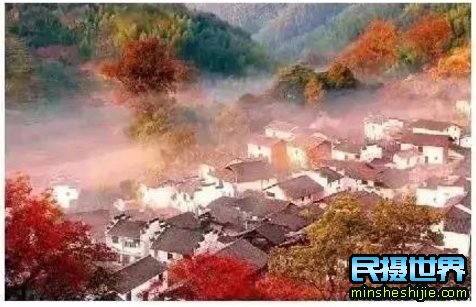 民摄世界-婺源最美十大人气赏枫地,华东第一赏枫仙境