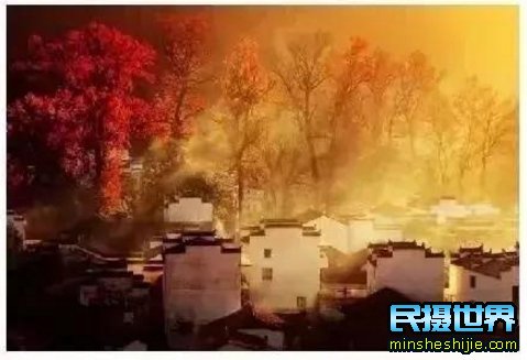 民摄世界-婺源最美十大人气赏枫地,华东第一赏枫仙境