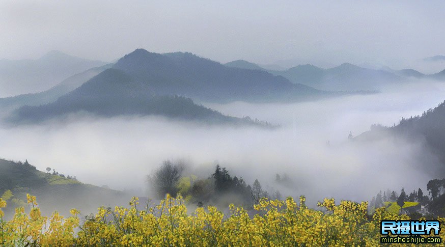 民摄世界婺源油菜花摄影团-十里画廊-土楼群-石潭-卢村-宏村-塔川-江岭-篁岭晒秋摄影团