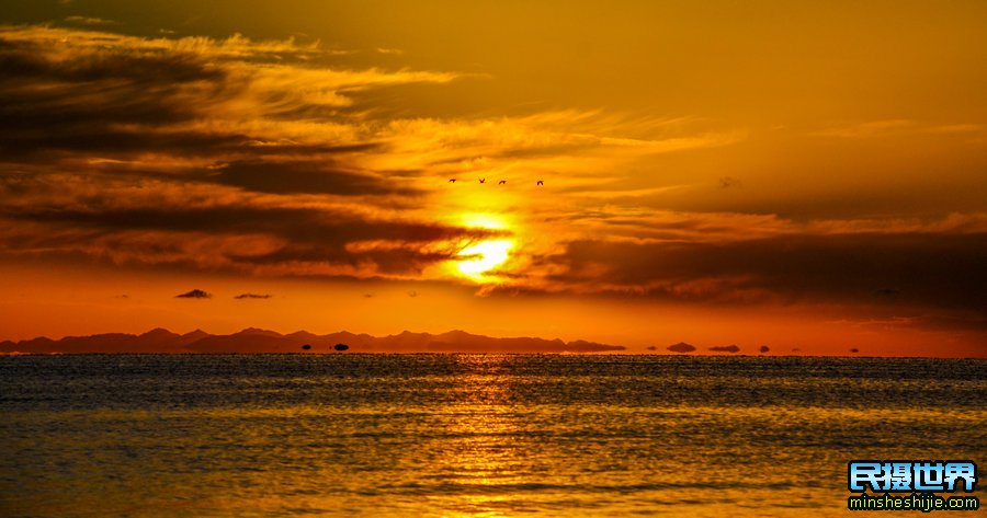 青海摄影团青海湖日出美景