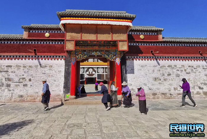 拉卜楞寺简介 海拔 摄影作品