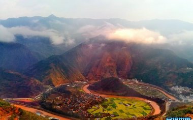云龙太极八卦峡谷-感受云南八卦太极峡谷神奇壮美