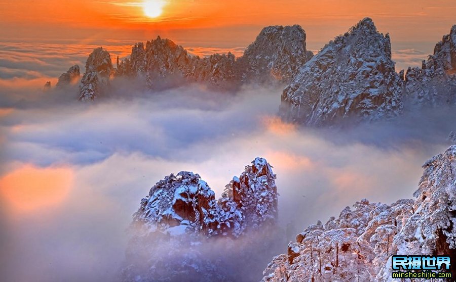 国内适合冬天旅游摄影的黄山