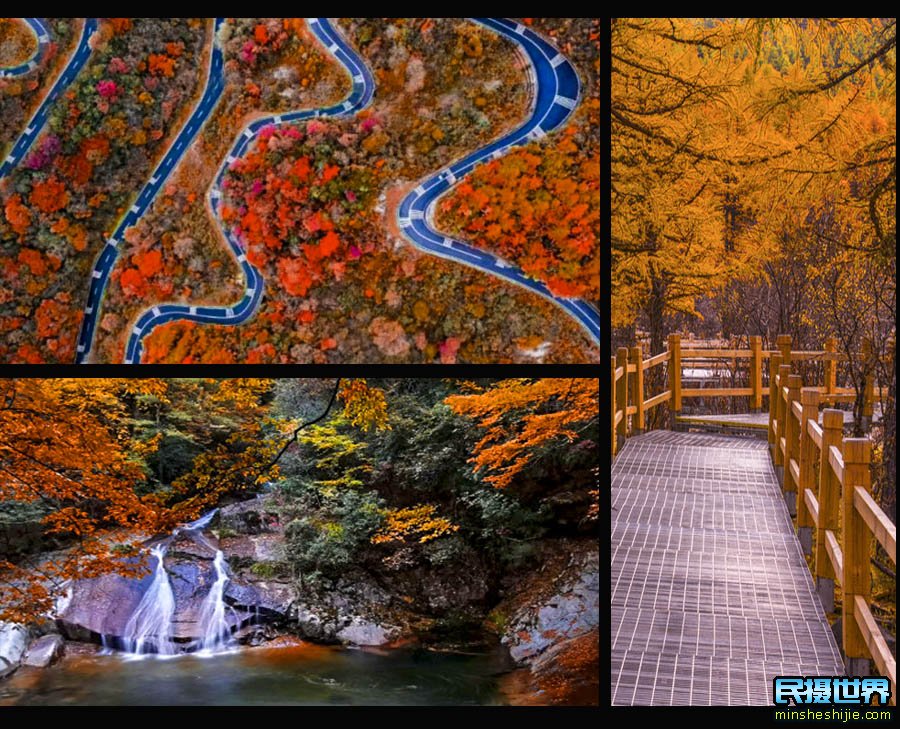 光雾山秋色摄影团-含十八月潭|天然画廊|中江挂面|阆中古城摄影团