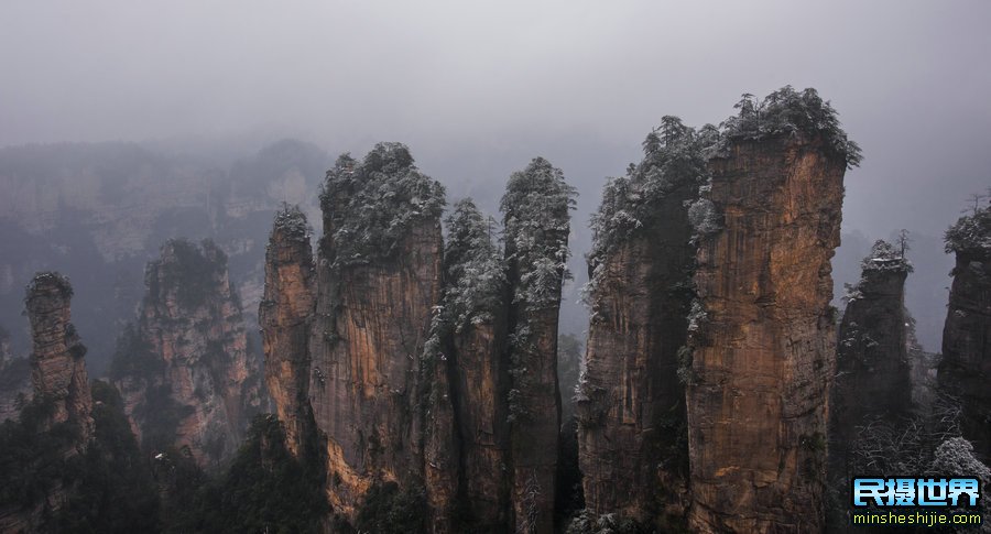 冬季张家界冰雪摄影团