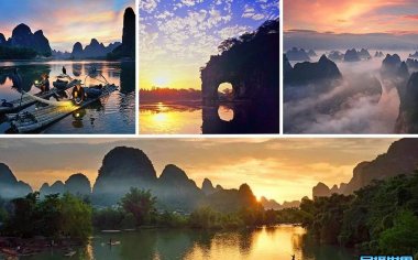 广西桂林摄影团，桂林当地跟团旅游摄影，感受桂林山水和龙脊梯田摄影的美
