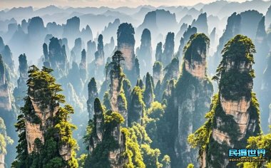 张家界十里画廊景点介绍：穿越时光的诗意山水廊道奇观