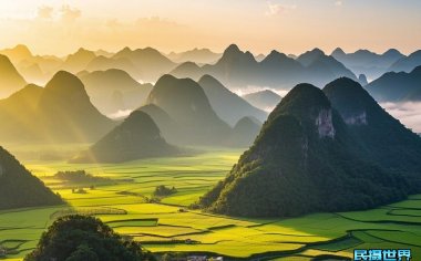 金鸡峰丛日出摄影技巧：如何拍摄震撼的日出美景