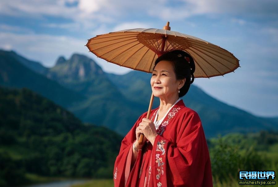 中老年女性拍照技巧