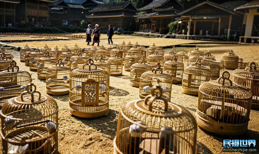 卡拉村鸟笼
