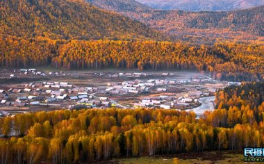 最美阿禾公路-331国道-可可托海-禾木-白哈巴-喀纳斯旅游摄影团一起感秋天精美画面